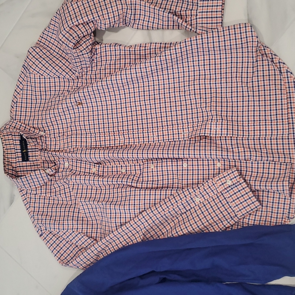 Polo Button Ups Gets Both Size Large - image 2